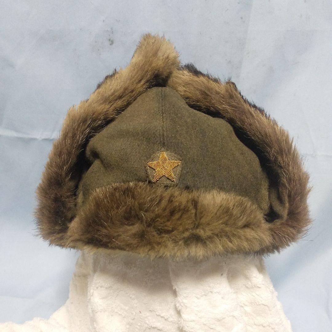 日本陸軍防寒帽（将校仕様実物)