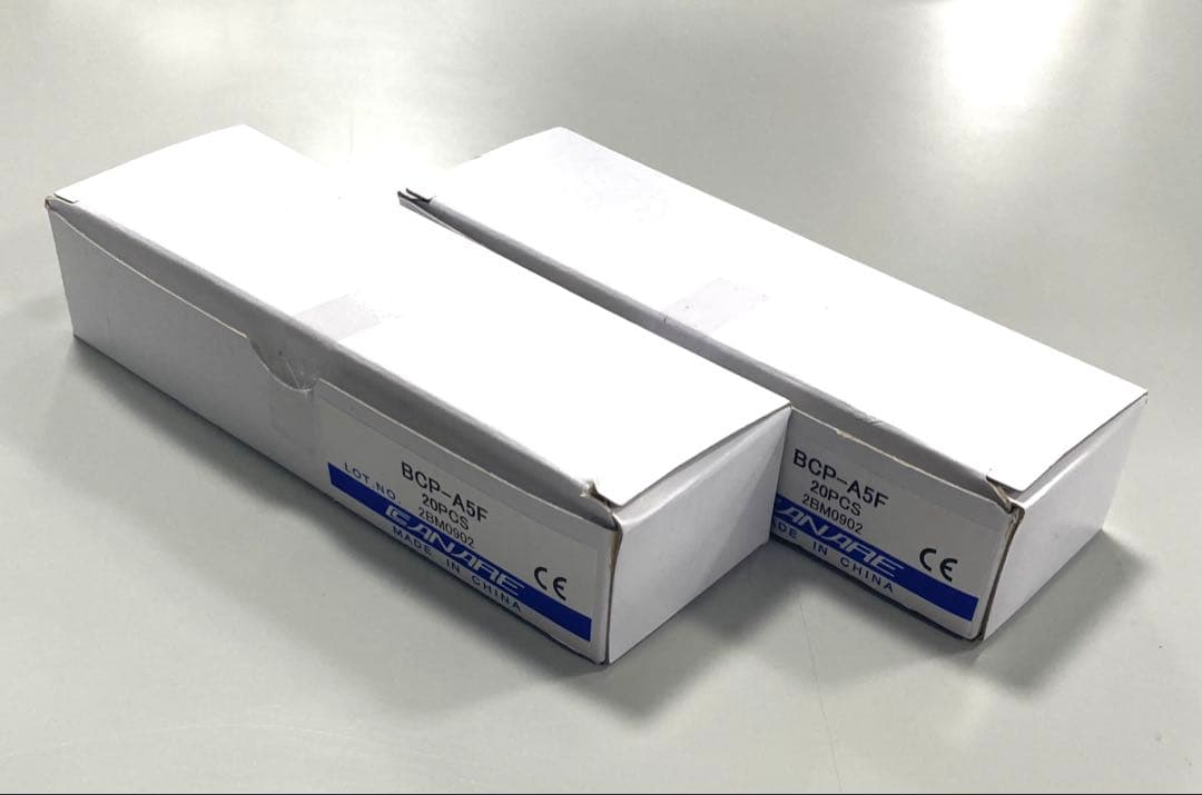 カナレ 75Ω BNC型プラグBCP-A5F(圧着式・ストレート型)20組×2箱