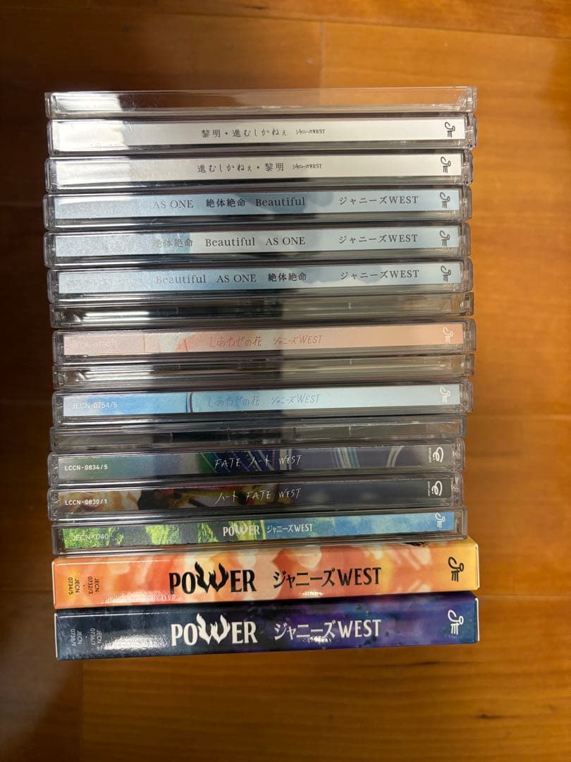WEST. CD 15枚セット