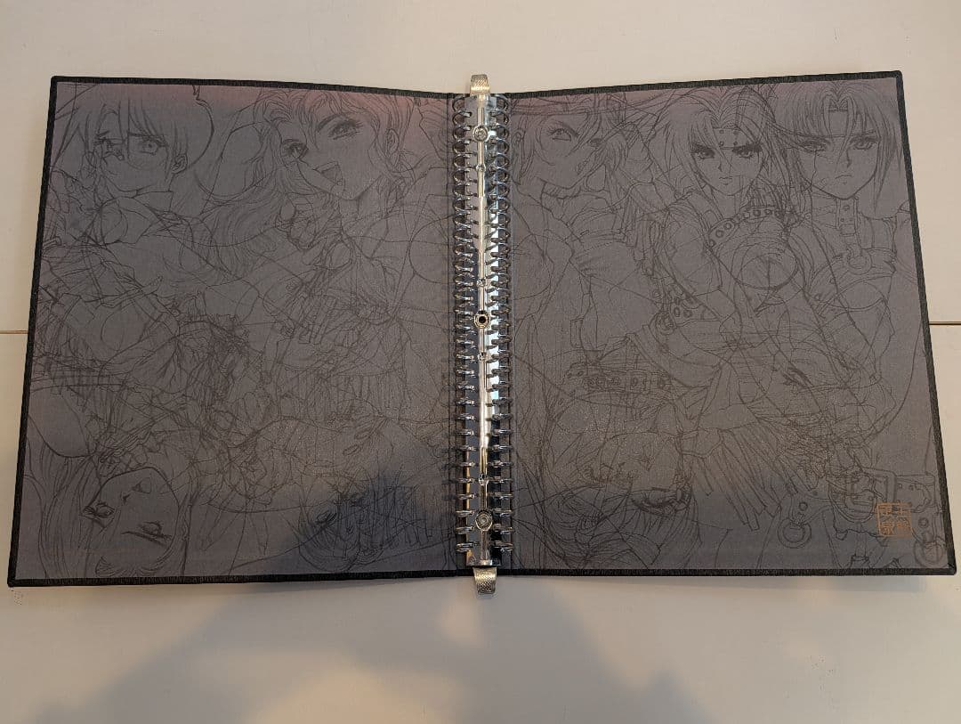 士郎正宗 GALGREASE ILLUSTRATION 専用バインダーセット