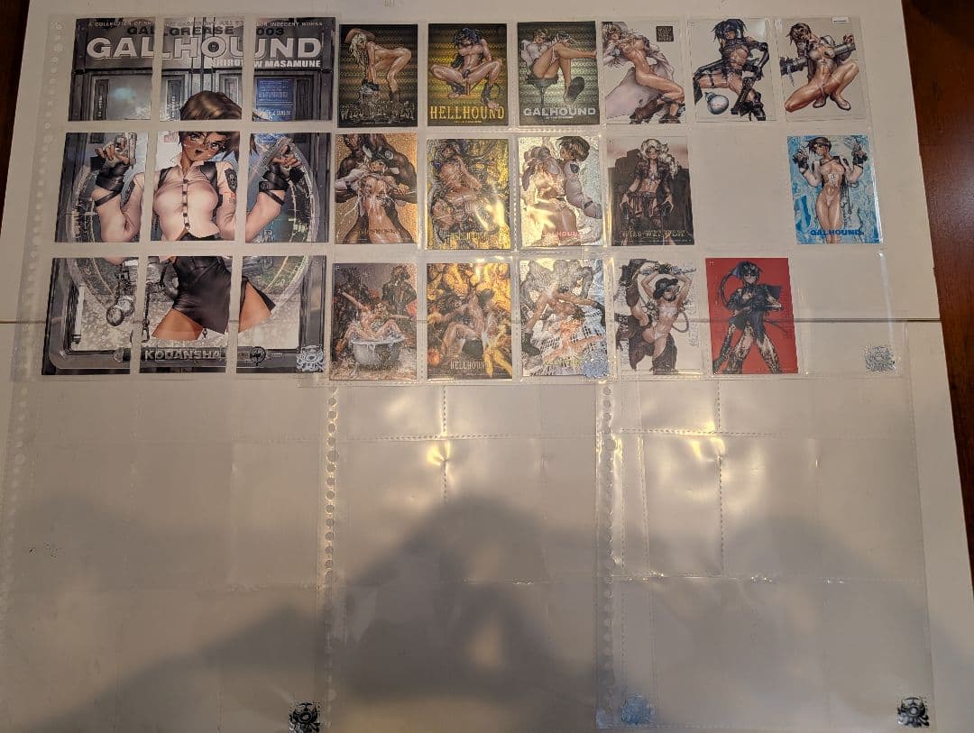 士郎正宗 GALGREASE ILLUSTRATION 専用バインダーセット