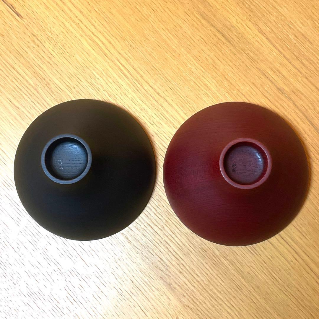 AEKA slim bowl（L）BLACK、RED 我戸幹男商店