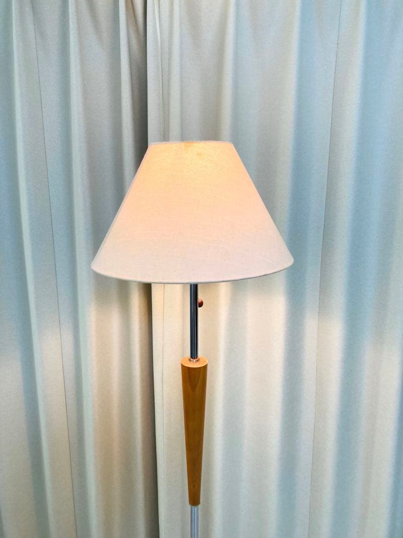 フロアライト　スタンドライト　生成　シェード　　照明　インテリア