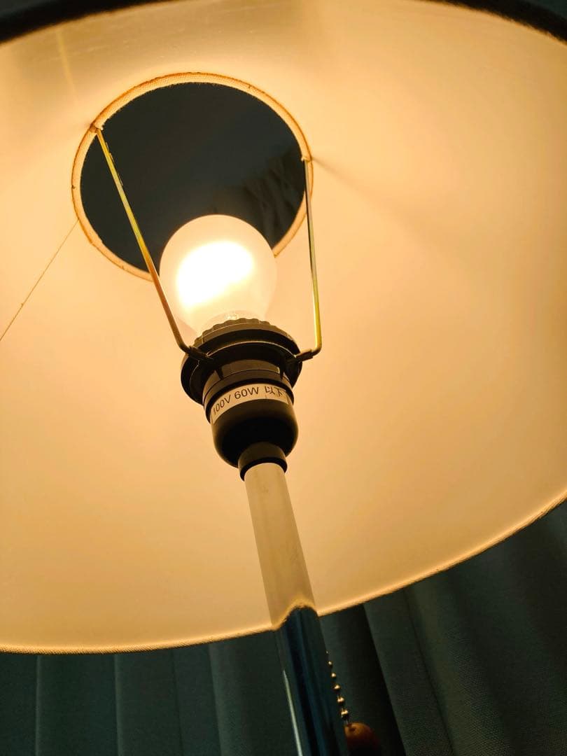 フロアライト　スタンドライト　生成　シェード　　照明　インテリア