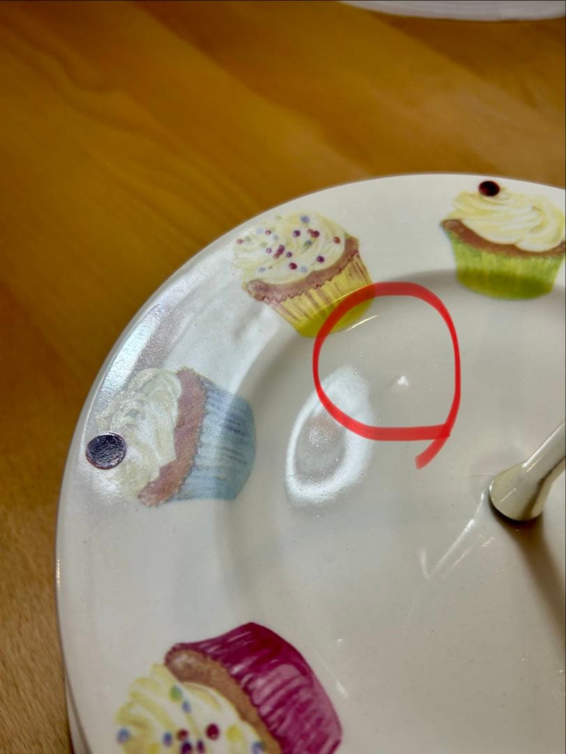 バーレイ　2段ケーキスタンド　英国　burleigh