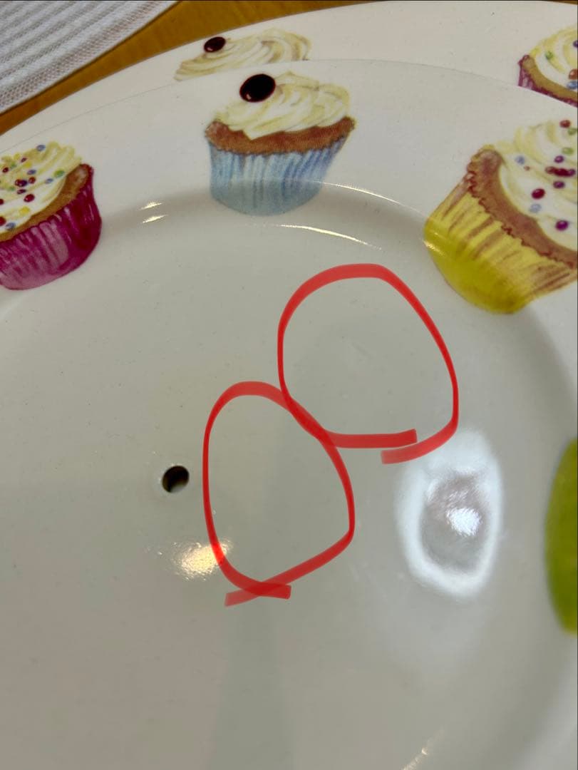 バーレイ　2段ケーキスタンド　英国　burleigh