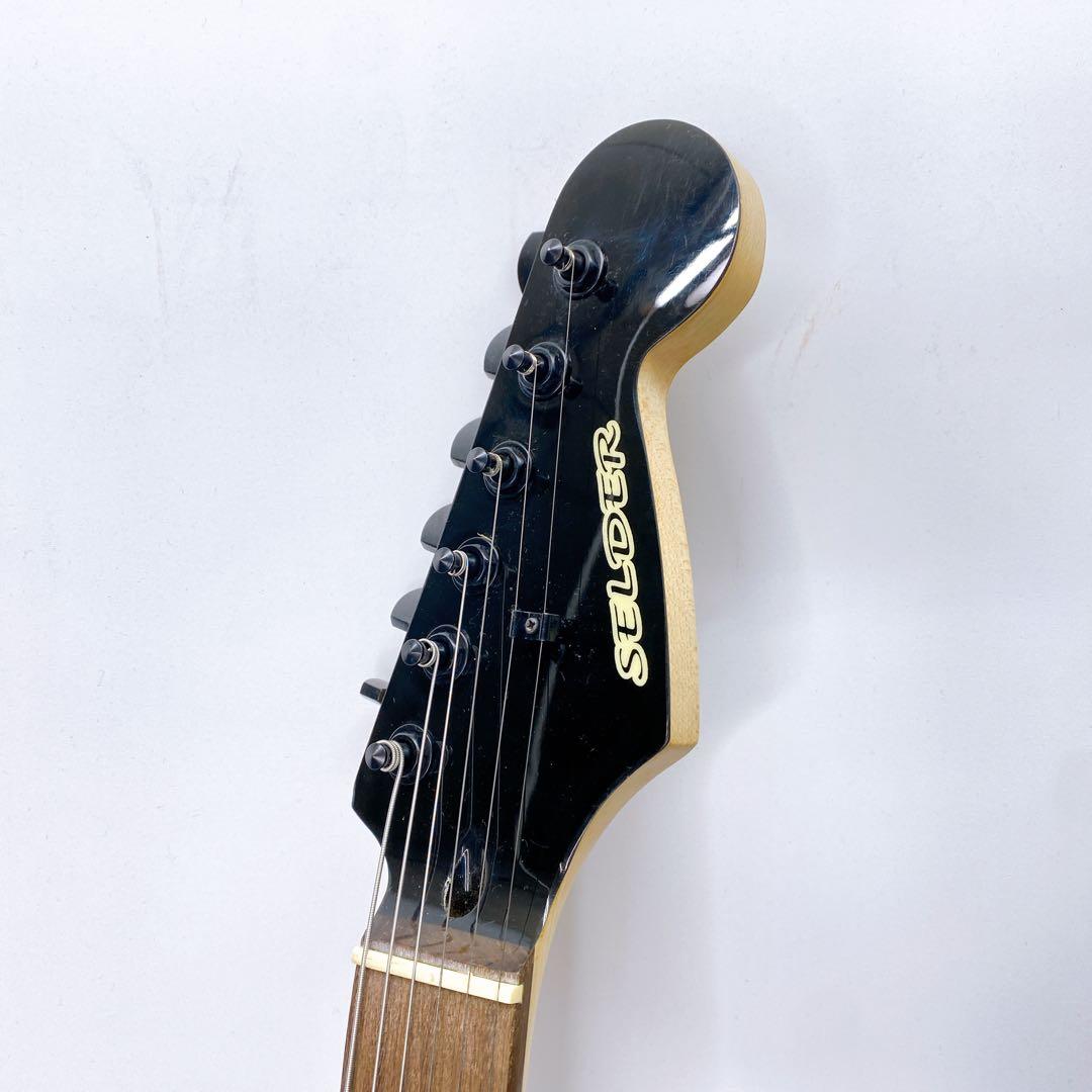 SELDER エレキギター グリーン　ストラト　A441