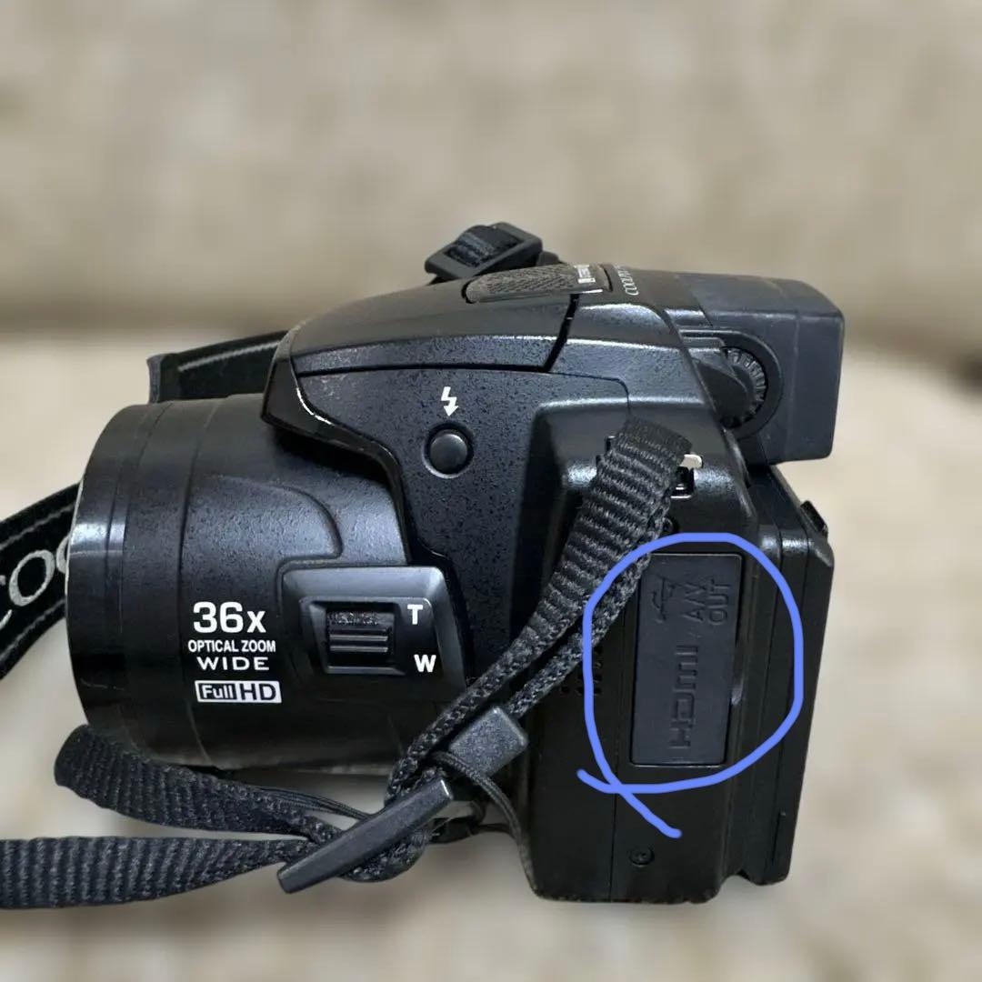 【ジャンク品】Nikon COOLPiX P500 ニコンデジタルカメラ