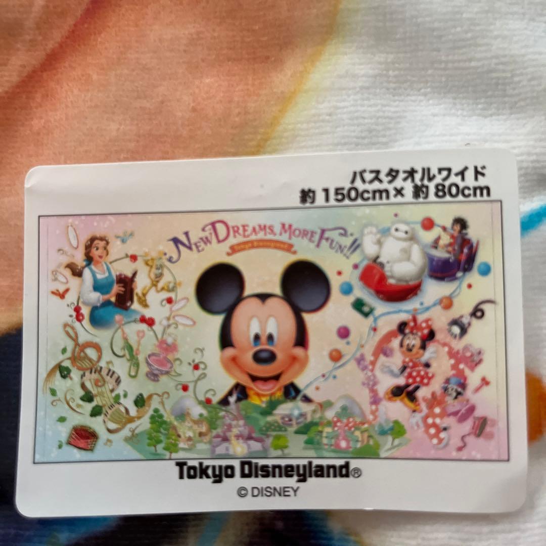 ディズニーリゾート　花火　ディズニーランド　バスタオル　セット