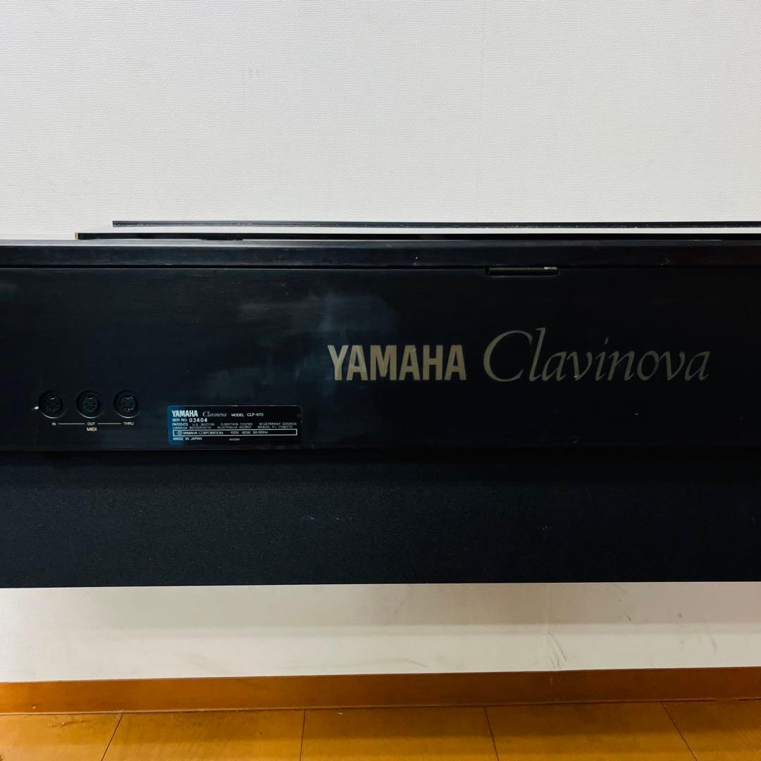 YAMAHA Clavinova CLP-670 電子ピアノ 椅子付 動作品