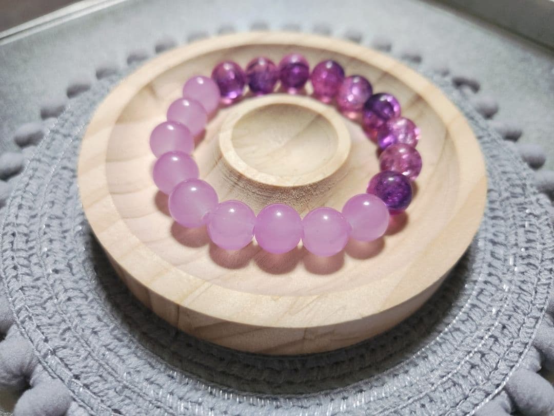 ビーズブレスレット【HANBUNKOシリーズ　壱】