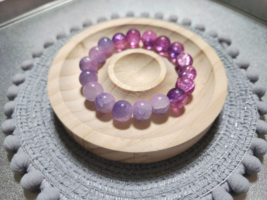 ビーズブレスレット【HANBUNKOシリーズ　壱】