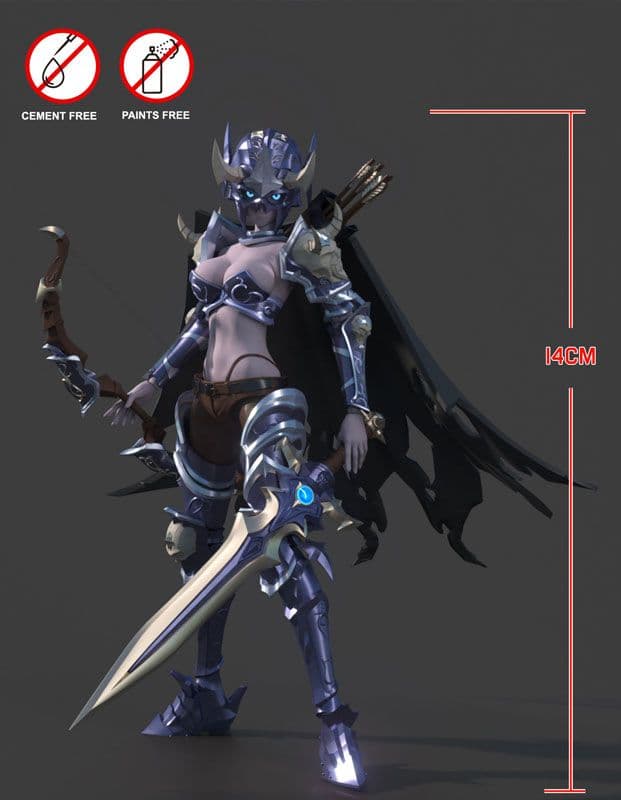 HELL KNIGHT SYL フィギュア1/12 ヘルナイトほぼ未使用