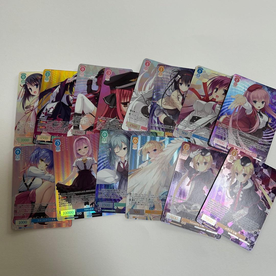 ヴァイスシュバルツ ロゼ ゆずソフト SR＆OFR 1枚ずつ フルセット