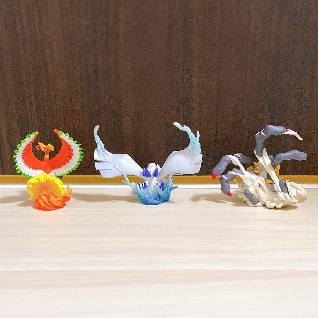 ポケモン オリジナルフィギュア パルキア ディアルガ ルギア ホウオウ等 7体