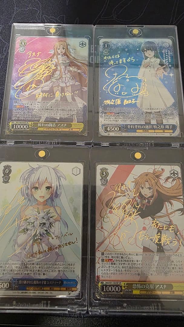ヴァイスシュバルツサインカード22枚引退品