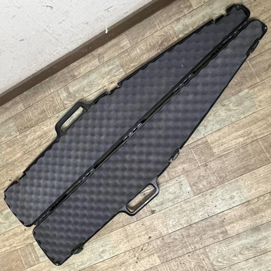 ガンケース ライフルケース ハードケース 計2点 まとめて 茶色 黒色