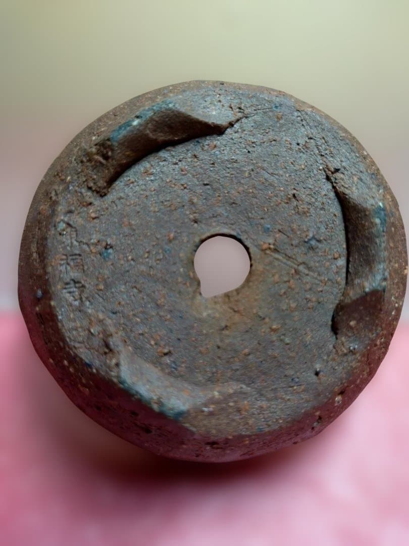 ダークブラウン 陶器製、盆栽鉢
