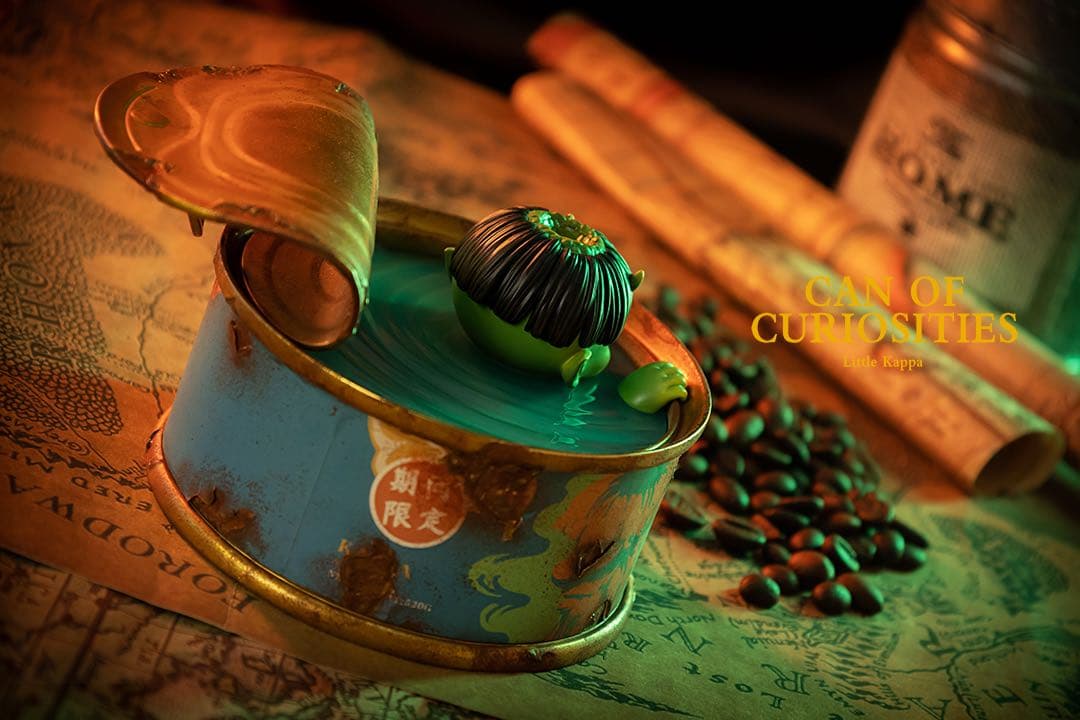 好奇心の缶詰　河童　フィギュア　スタチュー　アートトイ　蓄光　399限定　正規品