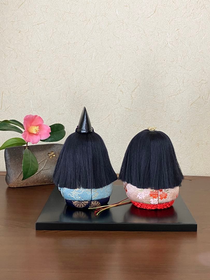 木目込み人形　「あかね雛」