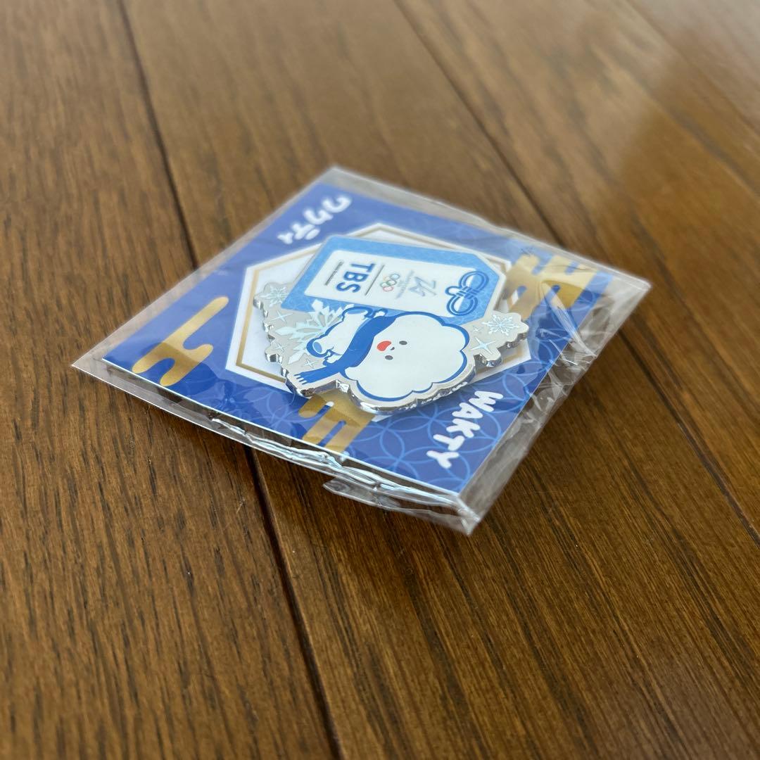 TBS 2026冬季五輪ピンバッジ