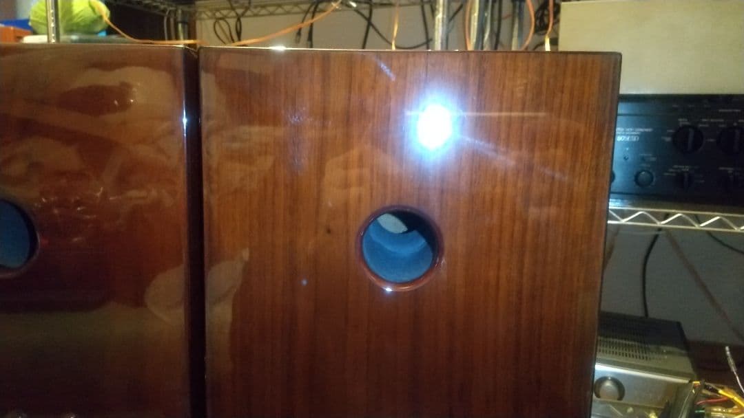 LUXMAN S-N100 大型マグネット搭載2ウェイ2スピーカーシステム 禁煙