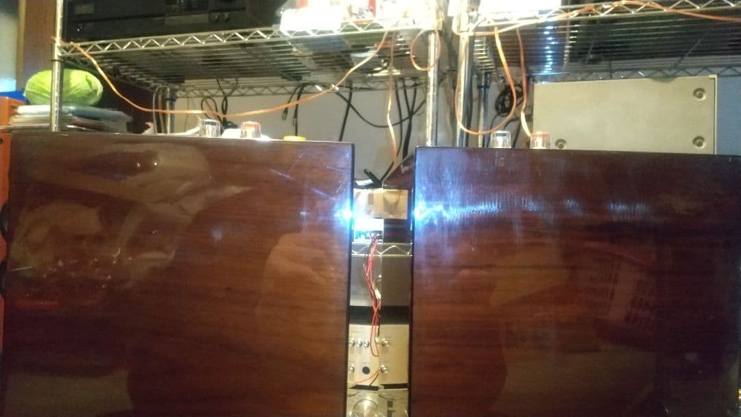 LUXMAN S-N100 大型マグネット搭載2ウェイ2スピーカーシステム 禁煙