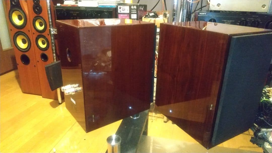 LUXMAN S-N100 大型マグネット搭載2ウェイ2スピーカーシステム 禁煙