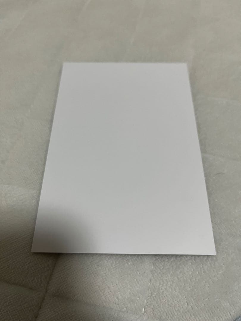 kmnzサイン入りポストカード