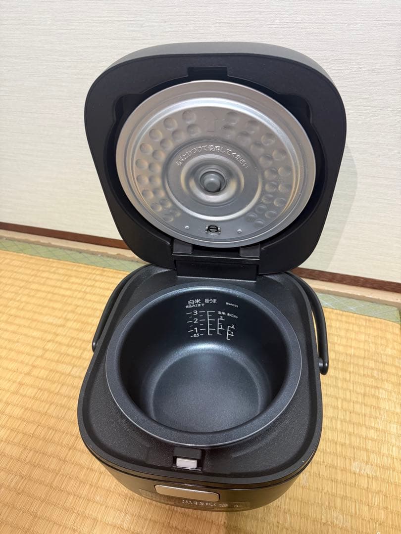 タイガー 炊飯器 JBS-A055 KM 3合炊き 一人暮らし 美品 箱説明書付