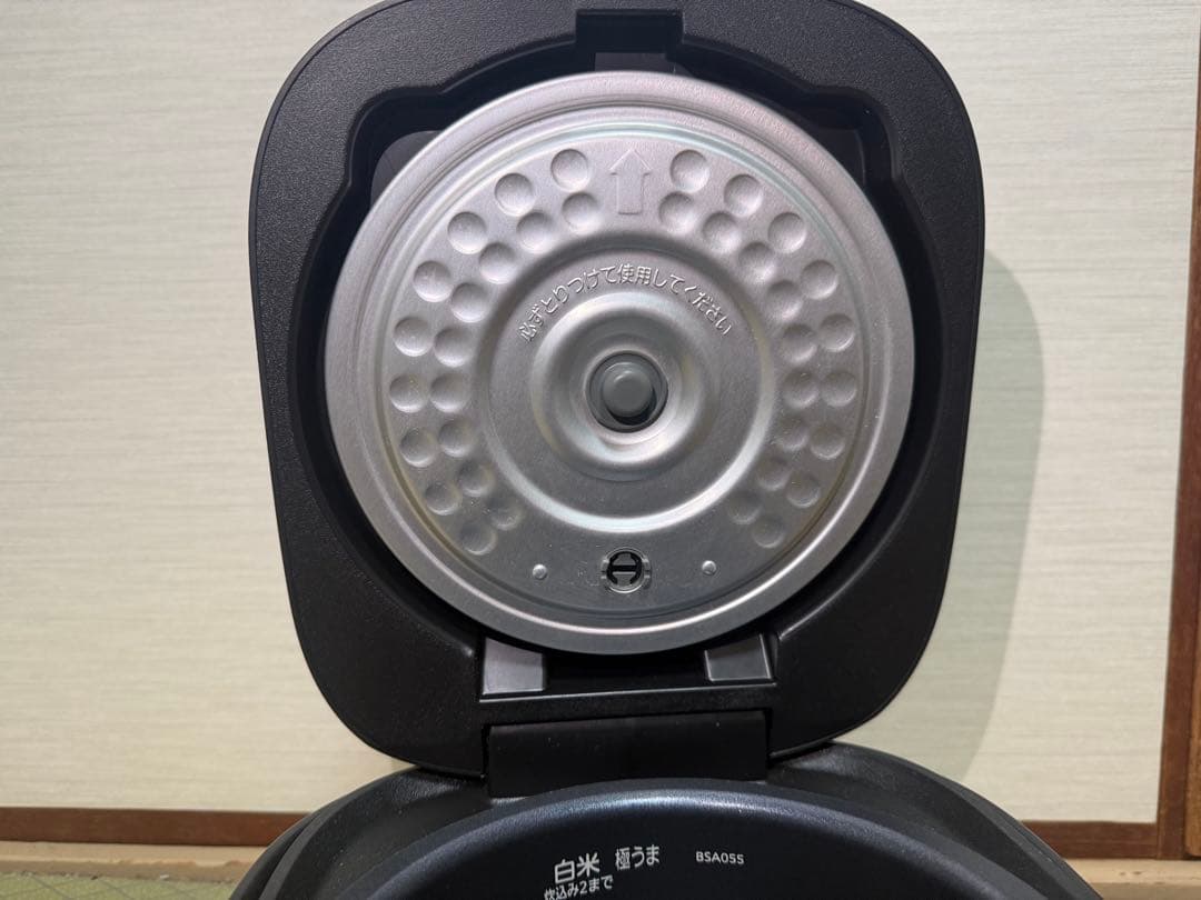 タイガー 炊飯器 JBS-A055 KM 3合炊き 一人暮らし 美品 箱説明書付