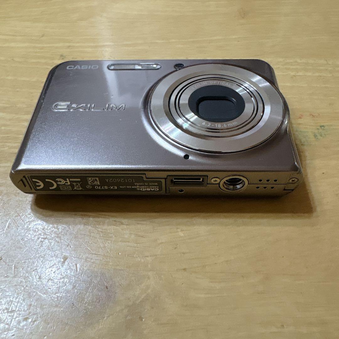 動作品　CASIO EXILIM EX-S770 コンパクトデジタルカメラ