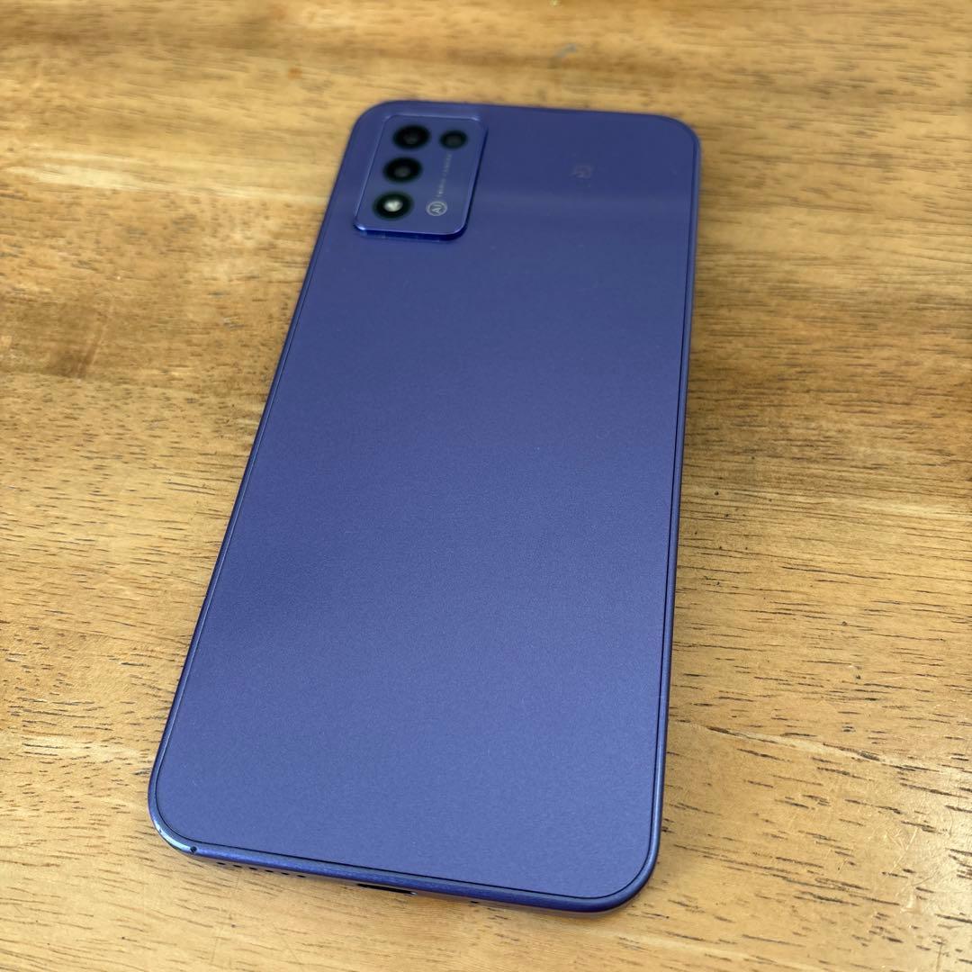 ZTE Libero 5G III A202ZT スマートフォン 本体 パープル