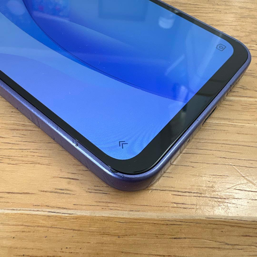 ZTE Libero 5G III A202ZT スマートフォン 本体 パープル