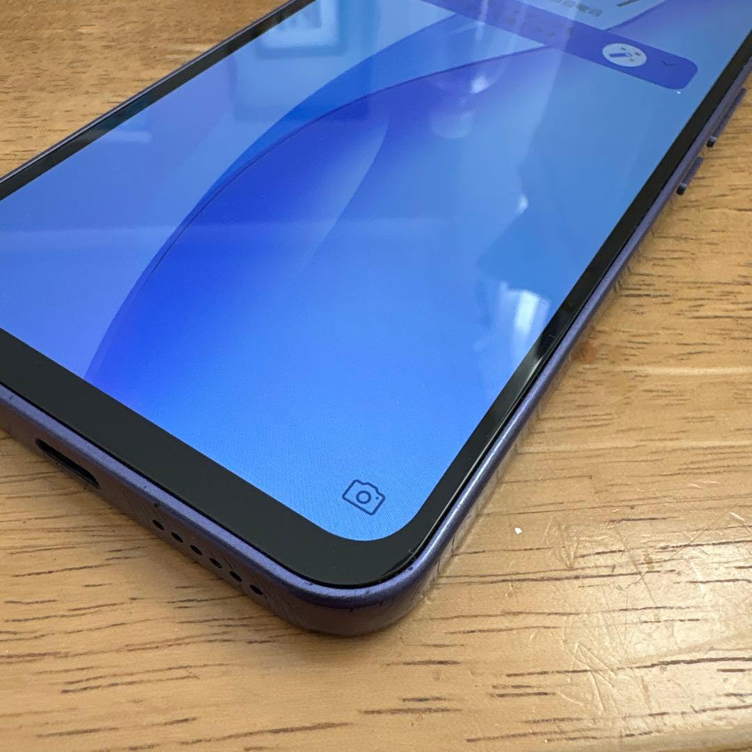 ZTE Libero 5G III A202ZT スマートフォン 本体 パープル