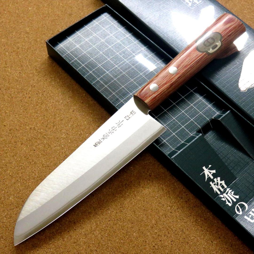 関の刃物 小三徳包丁 140mm 名匠 兼常作 本割込 武生 白紙2号 両刃包丁