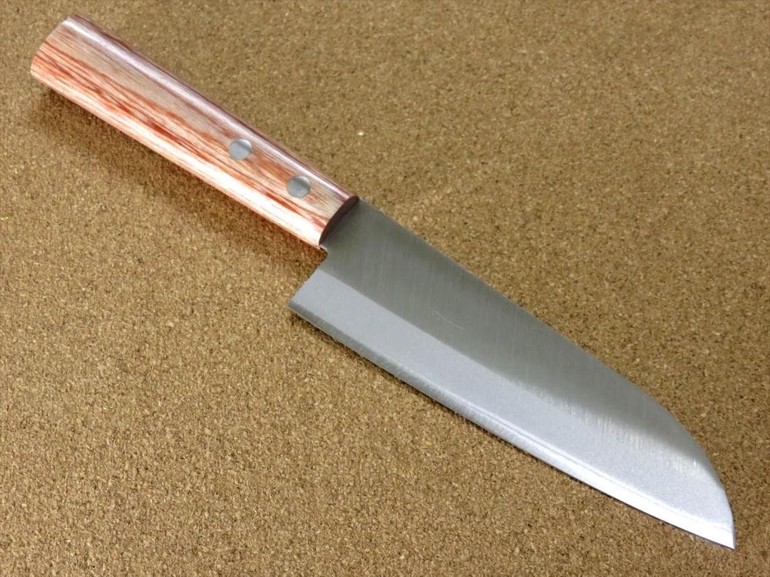 関の刃物 小三徳包丁 140mm 名匠 兼常作 本割込 武生 白紙2号 両刃包丁