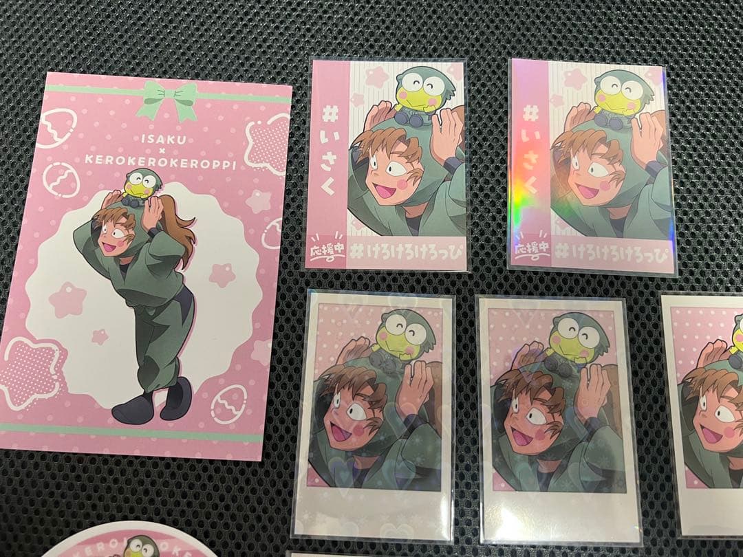 忍たま乱太郎　善法寺伊作セット　推しパシャ　キーホルダー　おしのびチャーム