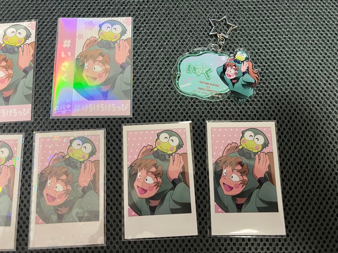 忍たま乱太郎　善法寺伊作セット　推しパシャ　キーホルダー　おしのびチャーム
