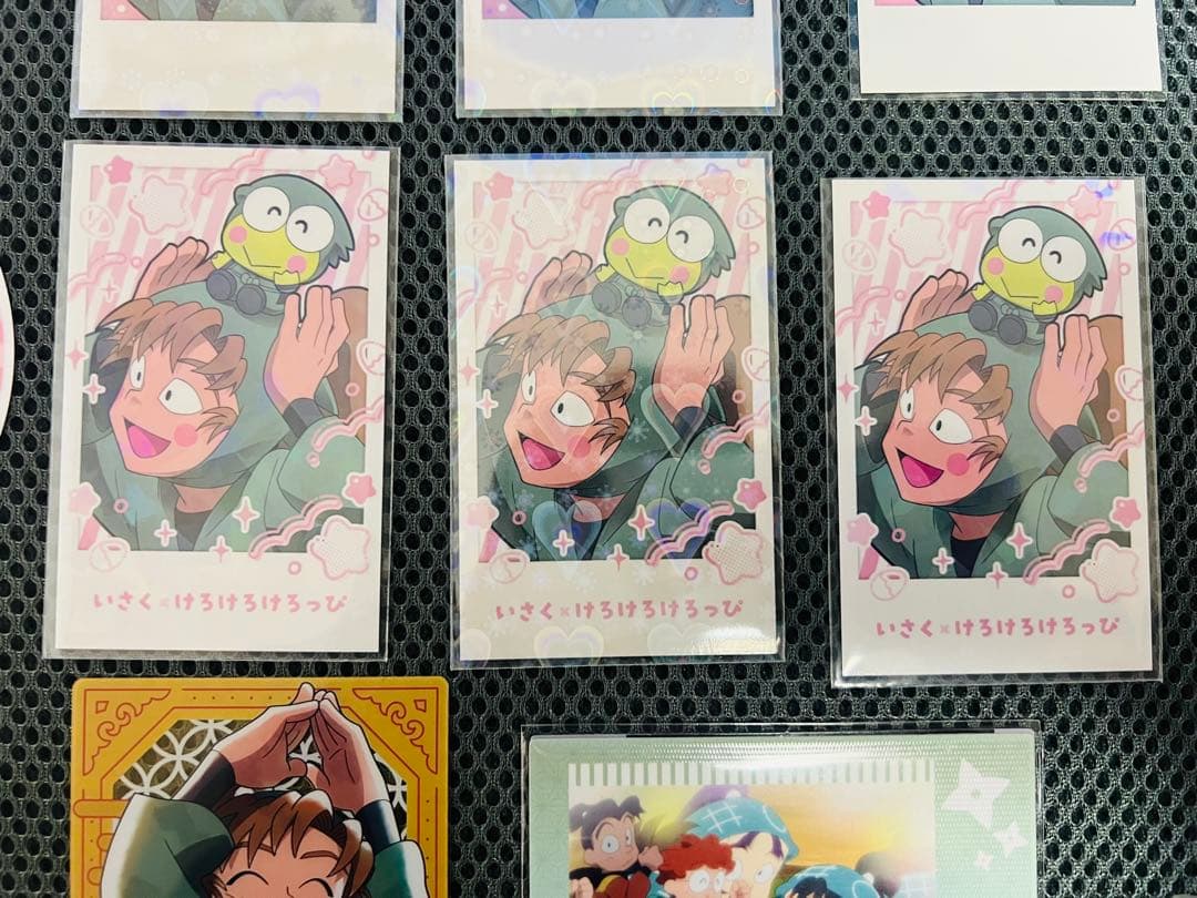 忍たま乱太郎　善法寺伊作セット　推しパシャ　キーホルダー　おしのびチャーム