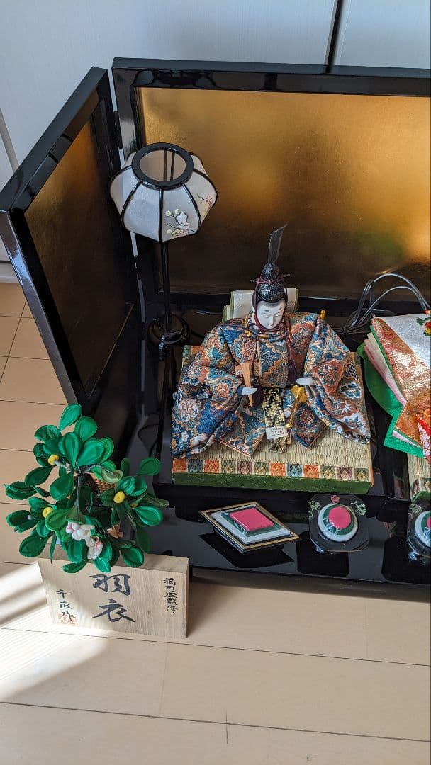 【値下げです】雛人形　親王飾り　千匠作　福田屋監修