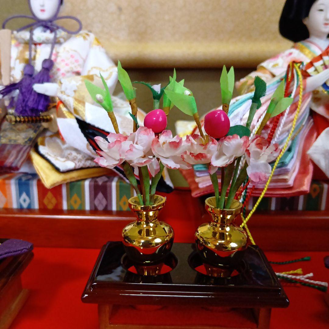 3/1〜3/5は対応できません　　ケース入り　雛人形セット