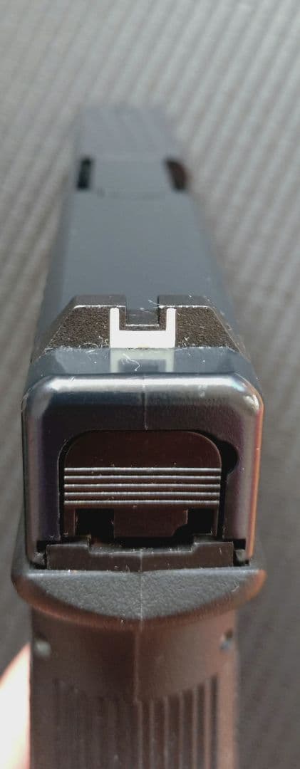 KSC グロック19　ディープブルーコーティング（ガスガン）フロントサイトなし