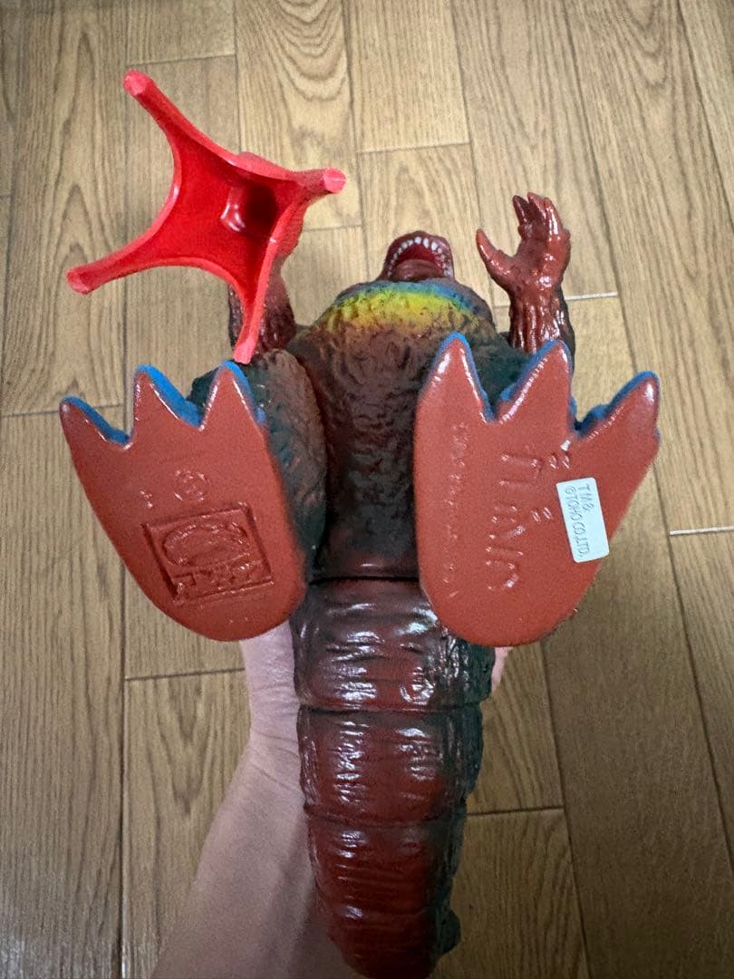 ⚠️激レア　ゴジラ　ゴジラ50 ブルマァクの怪獣シリーズ　初期カラー　茶成型