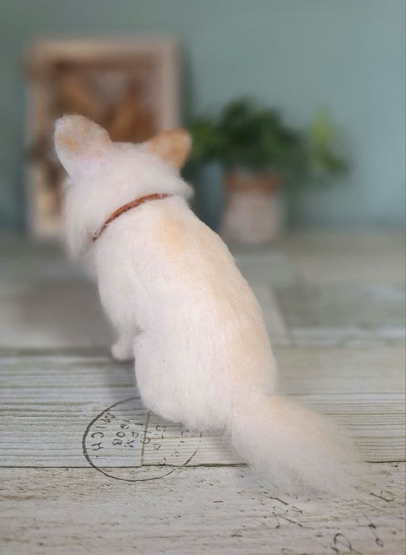 羊毛フェルト　ちわわ