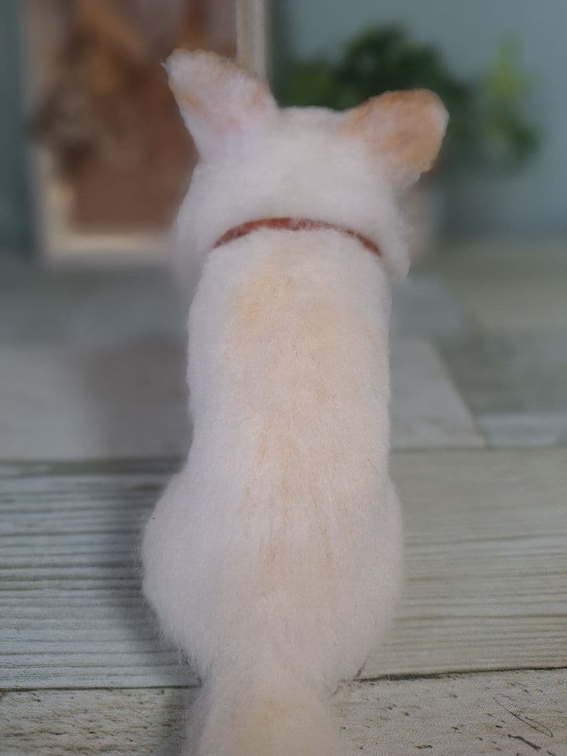 羊毛フェルト　ちわわ