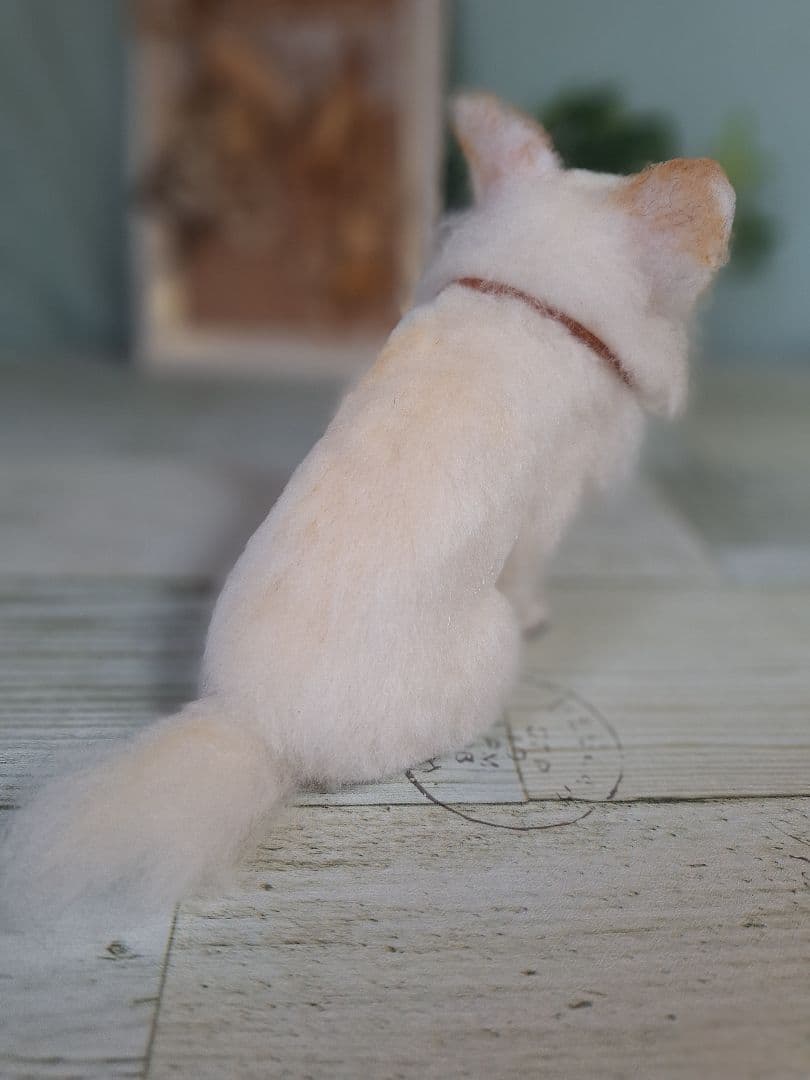 羊毛フェルト　ちわわ