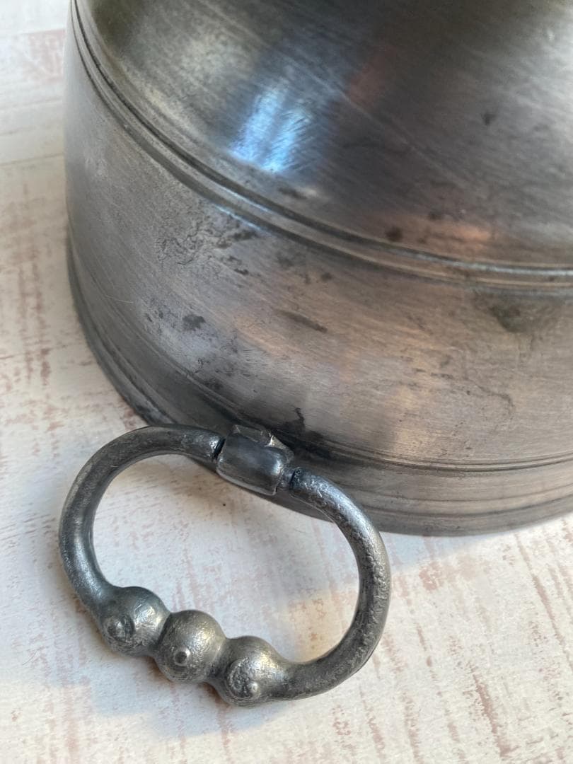 【希少】フランス アンティーク ピューター エタン スーピエール