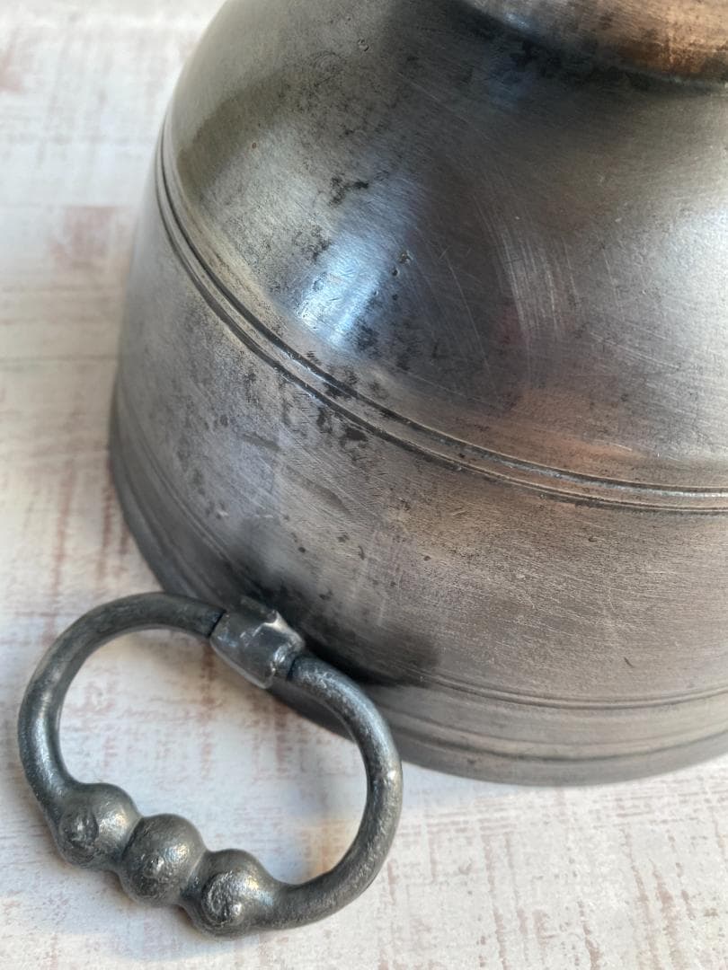 【希少】フランス アンティーク ピューター エタン スーピエール