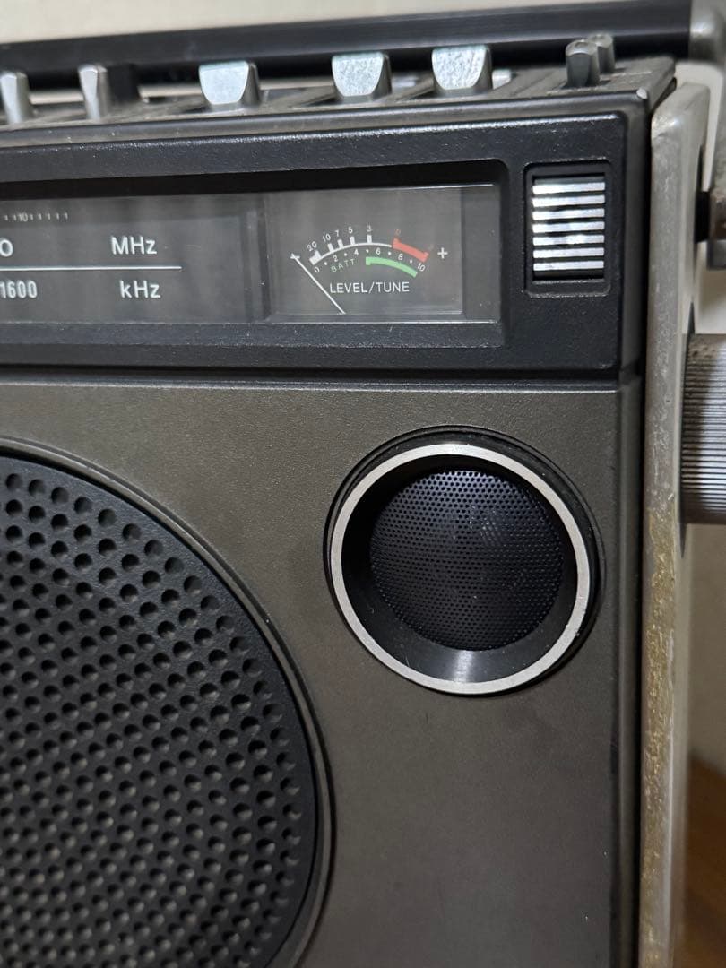 【ジャンク】SONY モノラルラジカセ　CF-1980